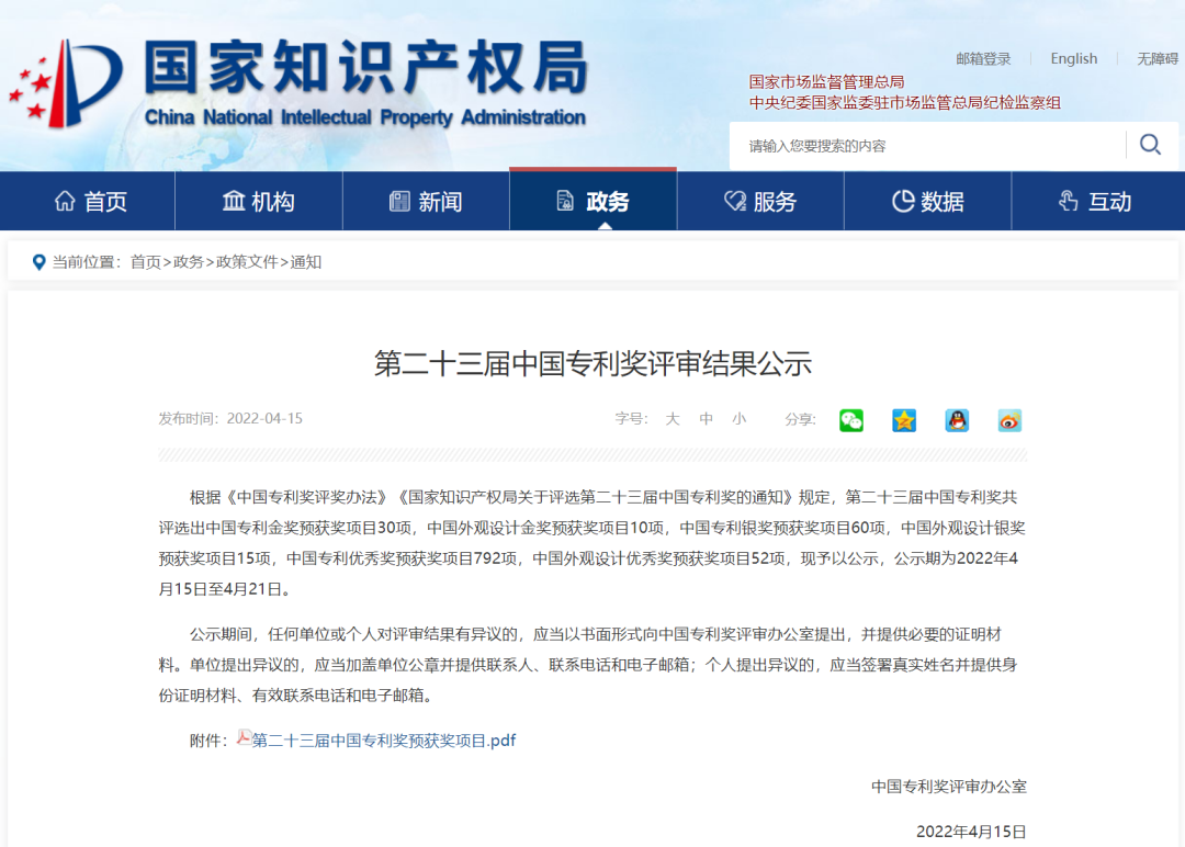 国家级！维多利亚老品牌VIC信息密码项目荣获国家知识产权局中国专利奖